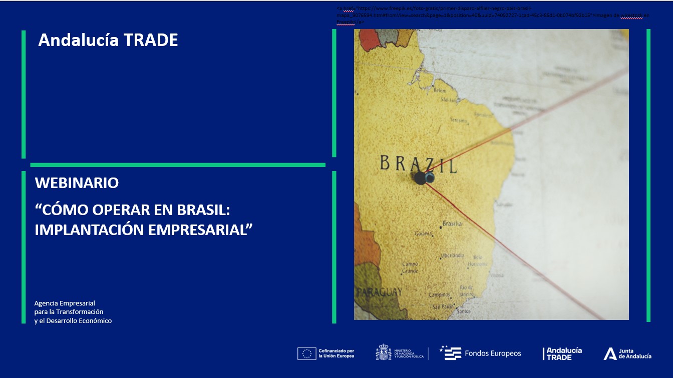 WEBINARIO "CÓMO OPERAR EN BRASIL: IMPLANTACION EMPRESARIAL"