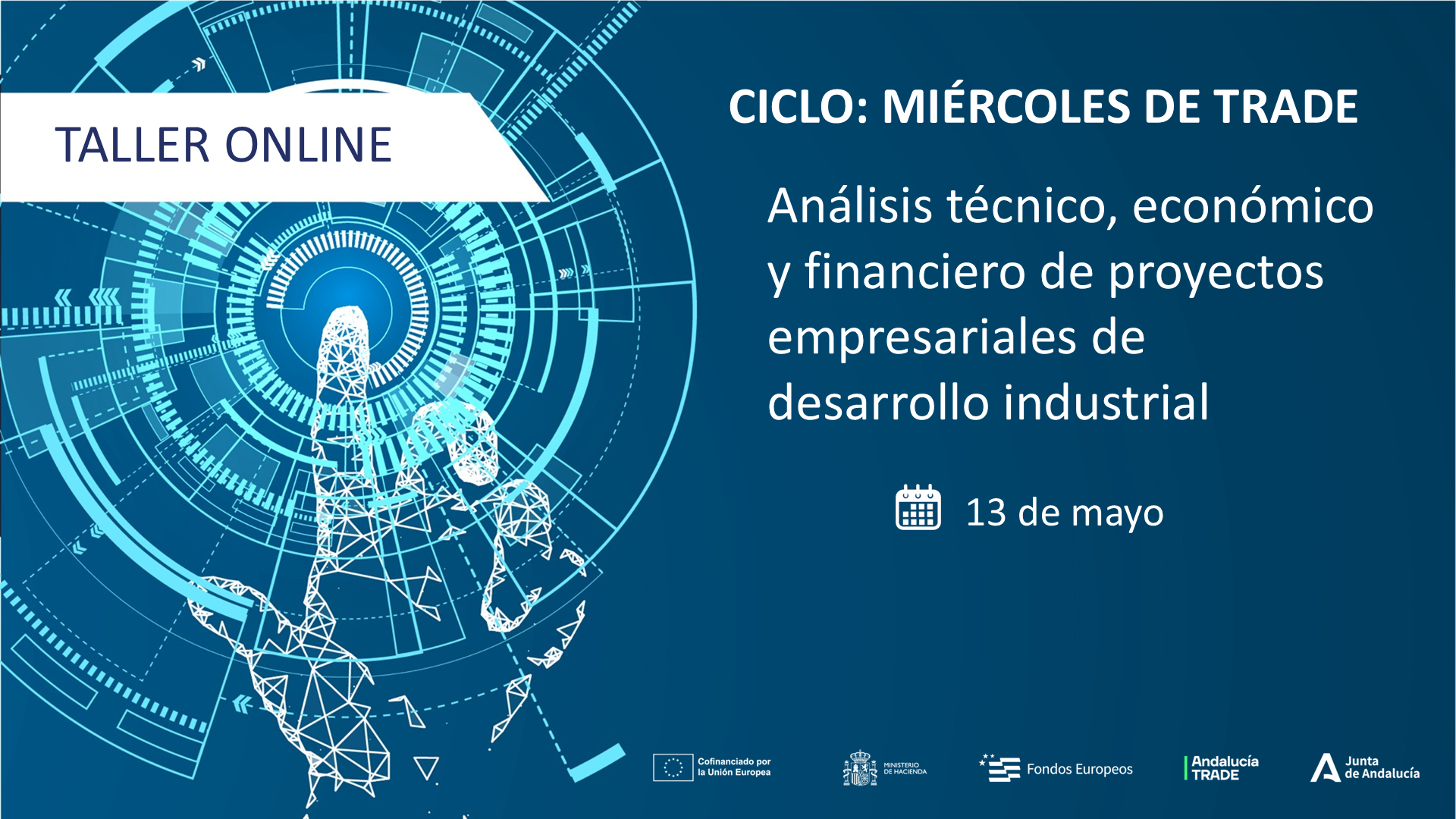 Taller online "Análisis técnico, económico y financiero de proyectos de desarrollo industrial"