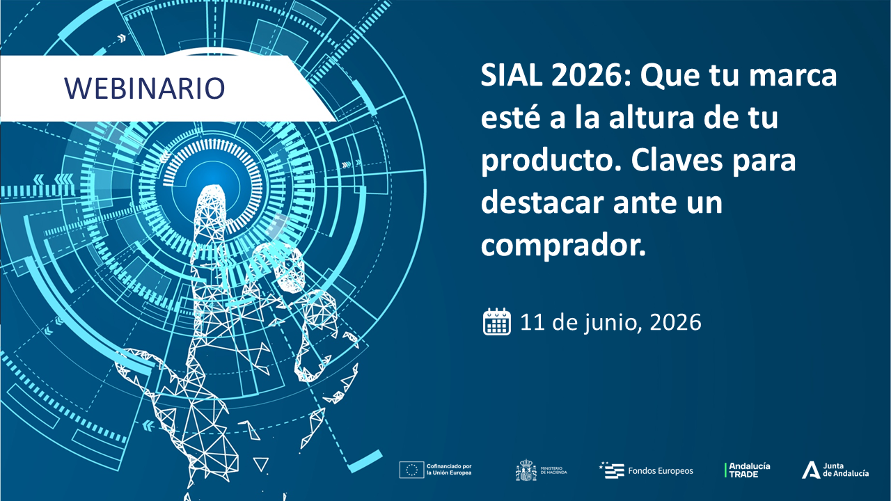 Webinario "SIAL 2026: Que tu marca esté a la altura de tu producto. Claves para destacar"