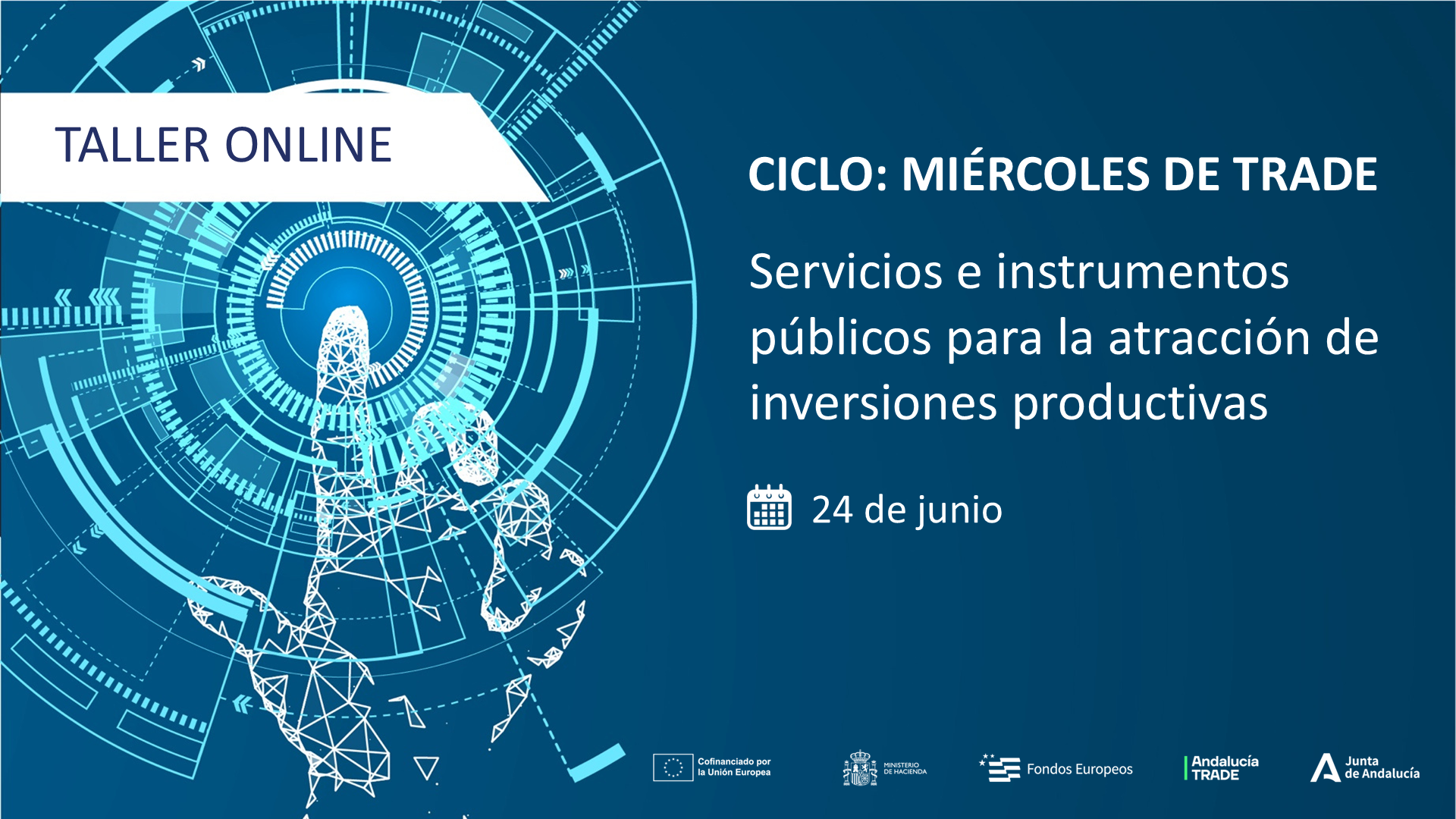 Taller online: "Servicios e instrumentos públicos para la atracción de inversiones productivas"