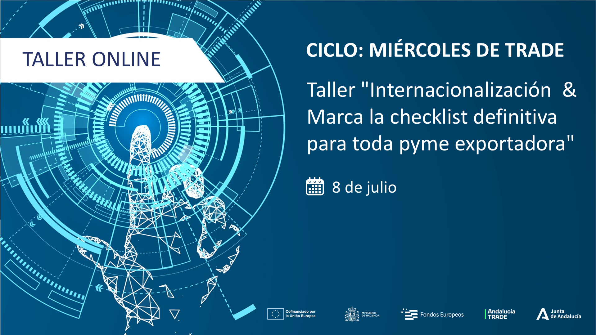 Taller "Internacionalización & Marca la checklist definitiva para toda pyme exportadora"