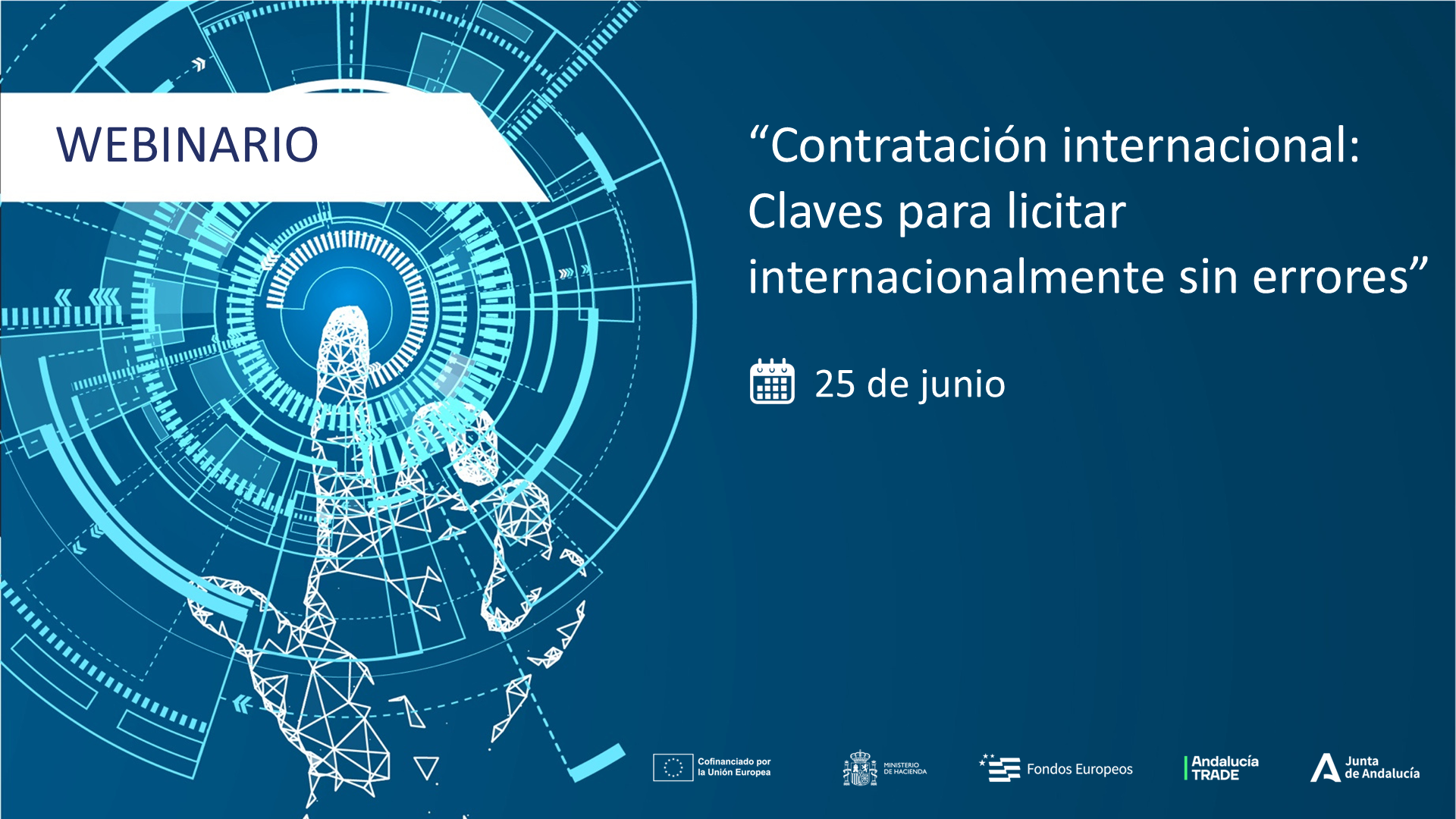 Webinario "Contratación Internacional: Claves para licitar internacionalmente sin errores"