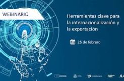 Webinario "Herramientas clave para la internacionalización y la exportación"