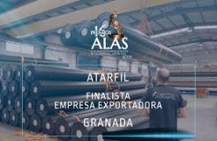 ATARFIL. Finalista de los Premios Alas 2023 en la Categoría de Empresa Exportadora