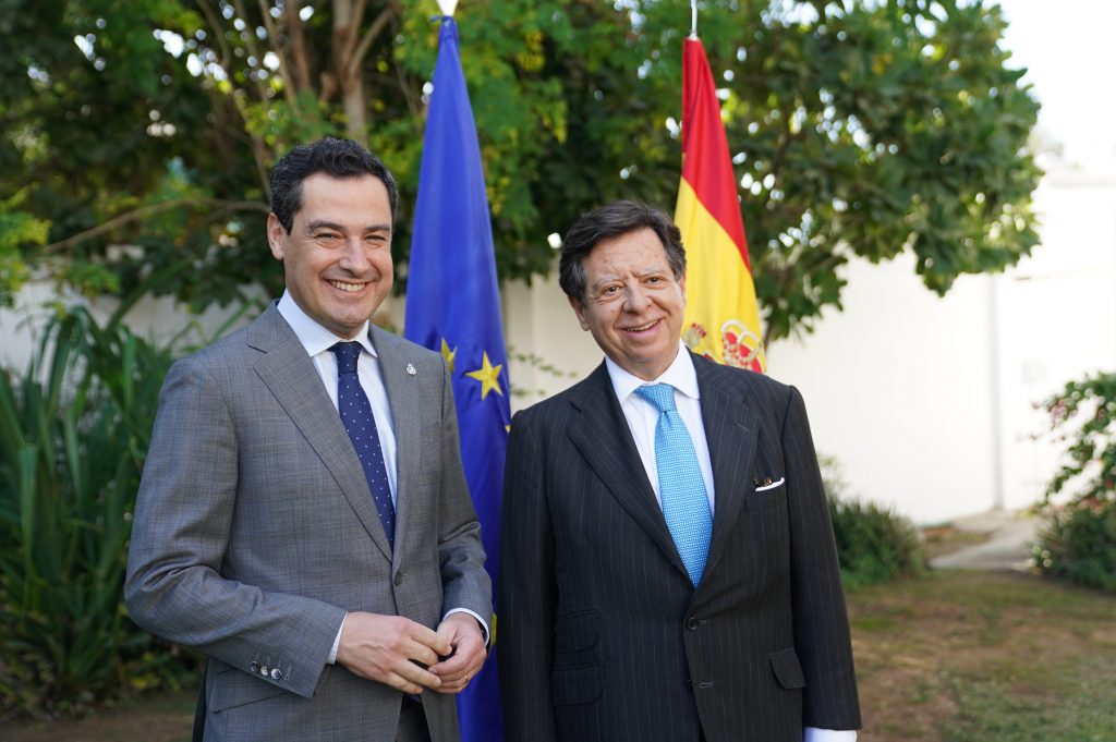 Imagen de la noticia Moreno abre la puerta a los Emiratos Árabes a una mayor inversión en Andalucía “sin obstáculos”