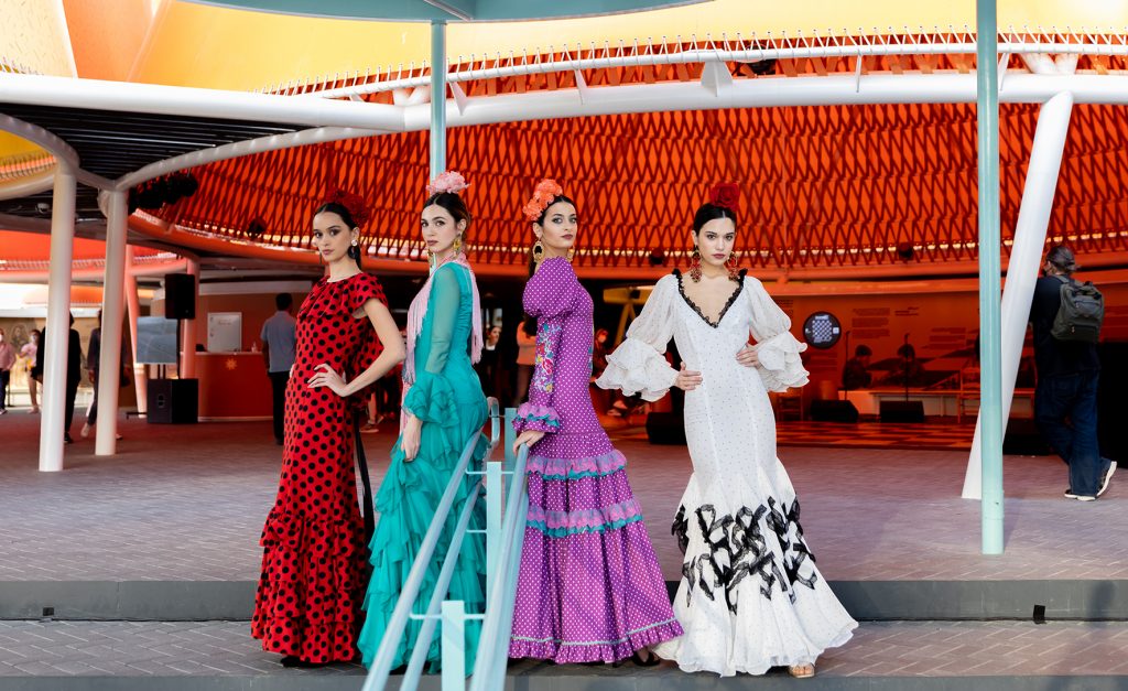 Imagen de la noticia Flamenco fashion, a symbol of the Andalusia Brand, travels to the 2020 Dubai World Expo to showcase its craftsmanship, luxury and creativity