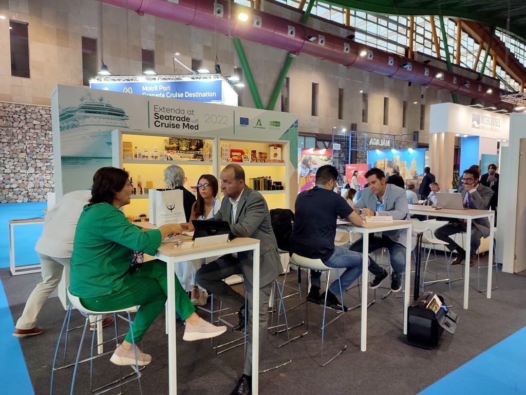 Imagen de la noticia Extenda impulsa la internacionalización del sector de los cruceros de Andalucía en Estados Unidos en la Seatrade Cruise de Málaga