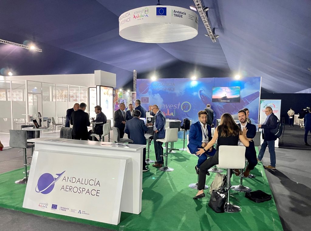 Imagen de la noticia Andalucía TRADE impulsa la industria aeronáutica andaluza en Aerospace Meeting Casablanca, la principal feria del sector del Norte de África