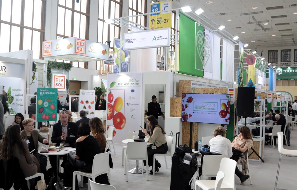 Imagen de la noticia Andalucía TRADE organiza el pabellón andaluz en Fruit Logistica, la principal feria mundial del sector hortofrutícola