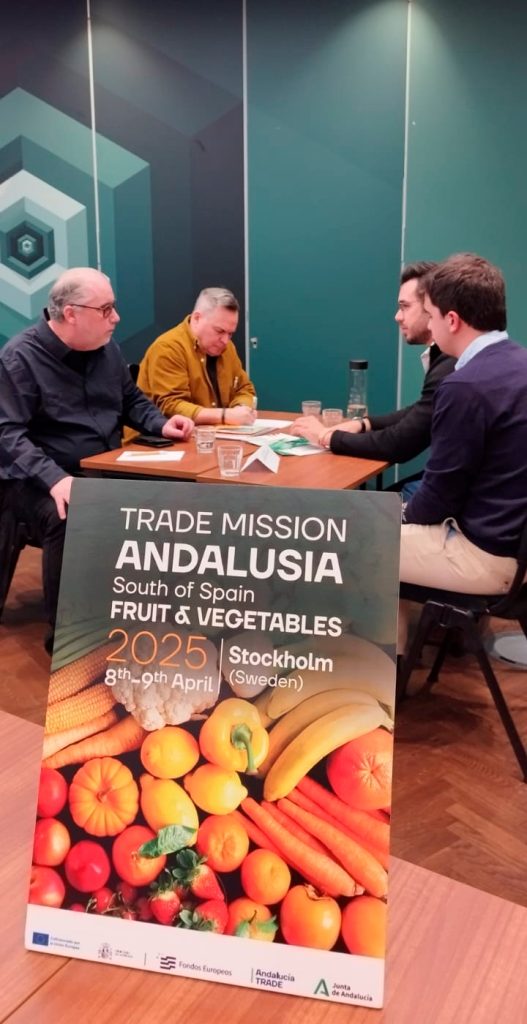 Imagen de la noticia Andalucía TRADE abre mercado a las empresas hortofrutícolas en Suecia