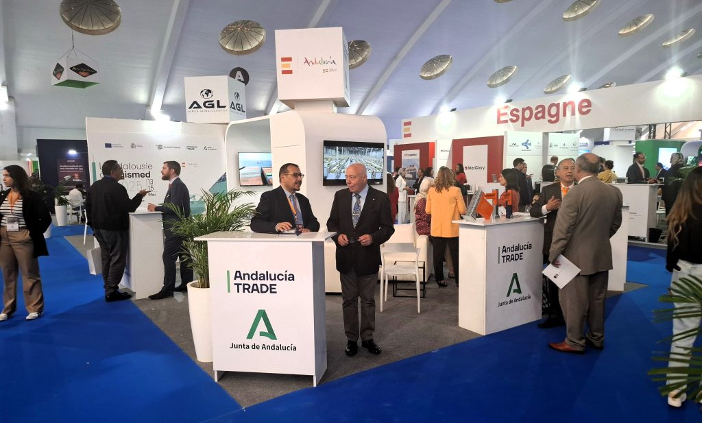Imagen de la noticia Andalucía TRADE impulsa el sector logístico de la región en Logismed Marruecos ante más de 6.000 profesionales internacionales
