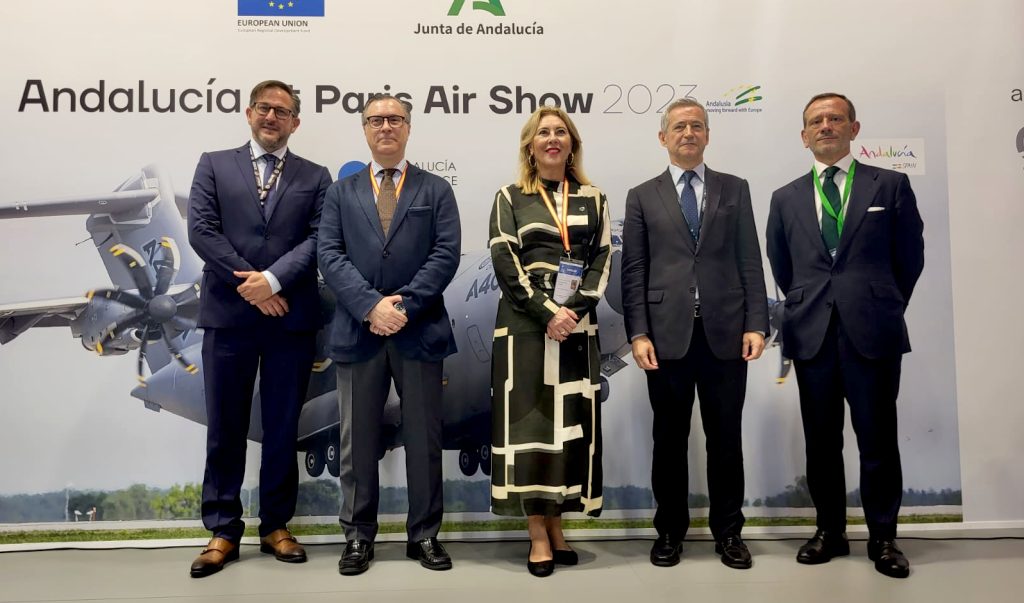 Imagen de la noticia Andalucía TRADE impulsa la internacionalización del clúster aeroespacial andaluz en Paris Air Show-Le Bourget