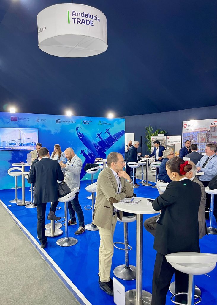 Imagen de la noticia Andalucía TRADE impulsa la industria aeronáutica andaluza en Aerospace Meeting Casablanca, la principal feria del sector del Norte de África