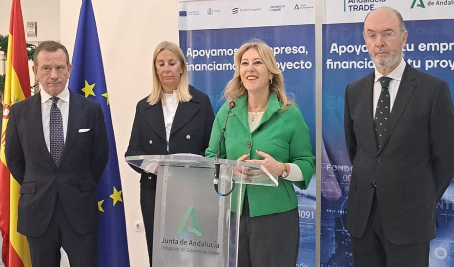 Imagen de la noticia La Junta otorga más de 9 millones de euros a tres inversiones empresariales en Sevilla y Córdoba incentivadas por Andalucía TRADE
