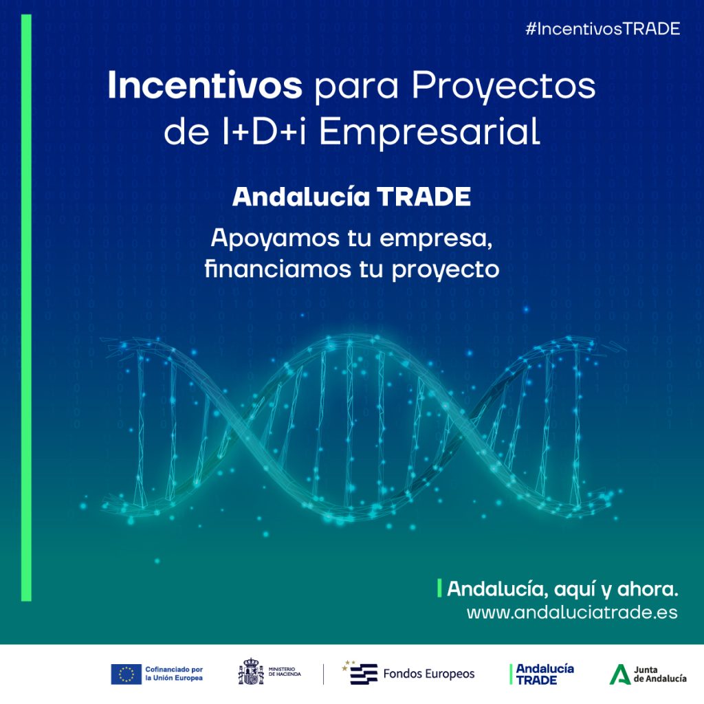 Imagen de la noticia Andalucía TRADE amplía hasta junio de 2026 el plazo para optar a las ayudas a la I+D+i empresarial