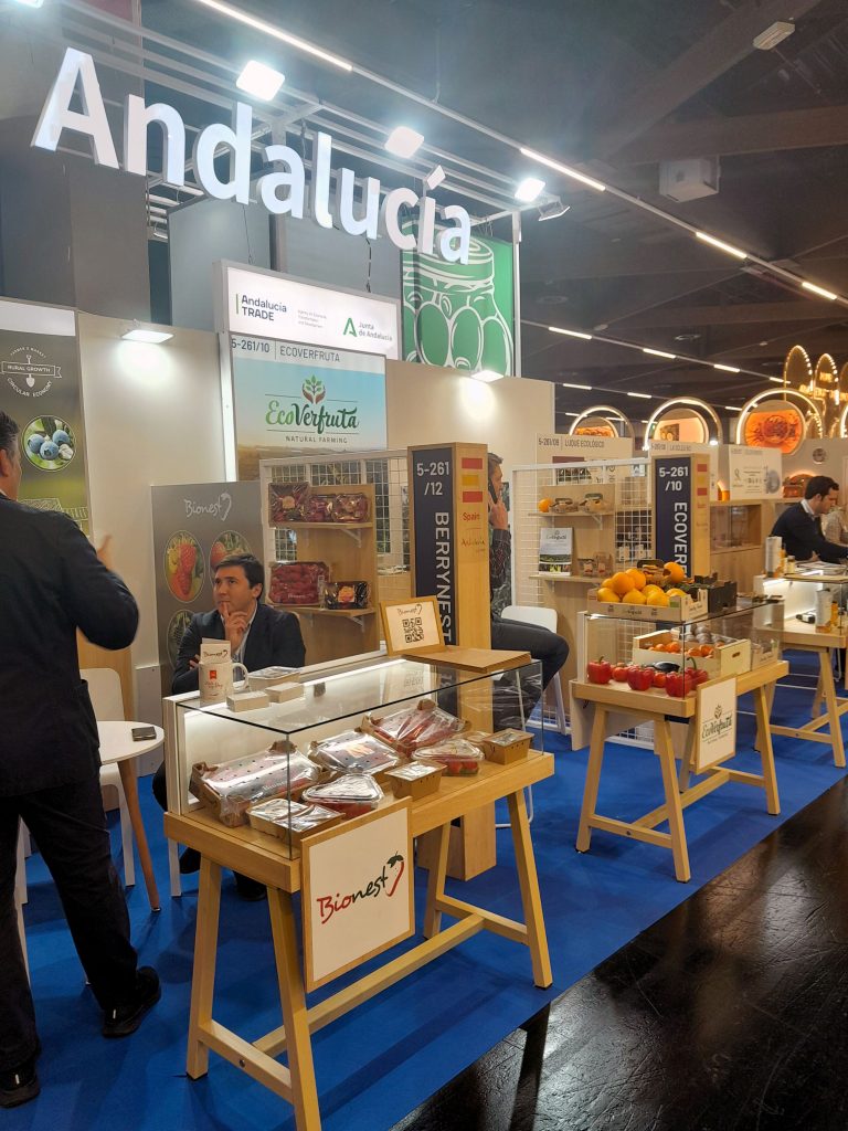 Imagen de la noticia Andalucía TRADE promociona los alimentos ecológicos en BioFach, la feria alemana líder mundial, con compradores de más de 100 países