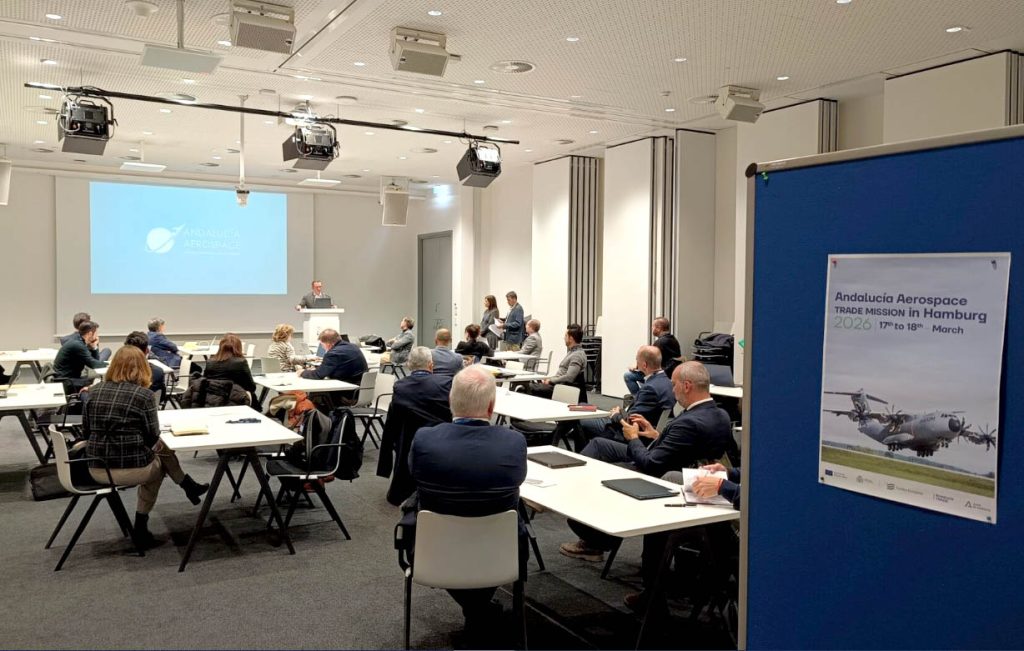Imagen de la noticia Andalucía TRADE impulsa la proyección internacional de la industria aeronáutica andaluza en Alemania