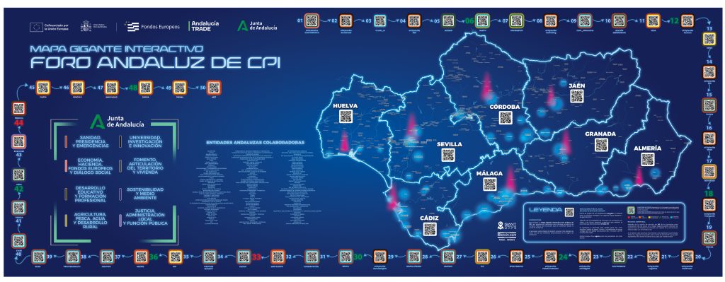 Conoce el Mapa de Proyectos CPI de la Junta de Andalucía